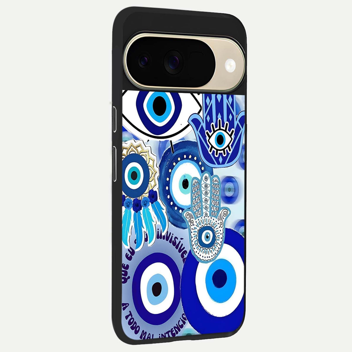  Evil Eyes Dream back cover For Google Pixel 9 slim fit glass case with vibrant aesthetic design