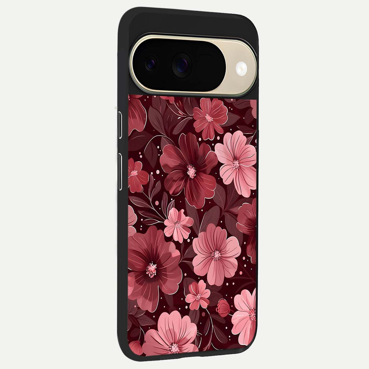  Flower Blush Bloom back cover For Google Pixel 9 slim fit glass case with vibrant aesthetic design