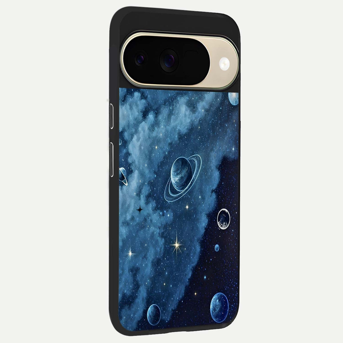  Galaxy Dream Space back cover For Google Pixel 9 slim fit glass case with vibrant aesthetic design