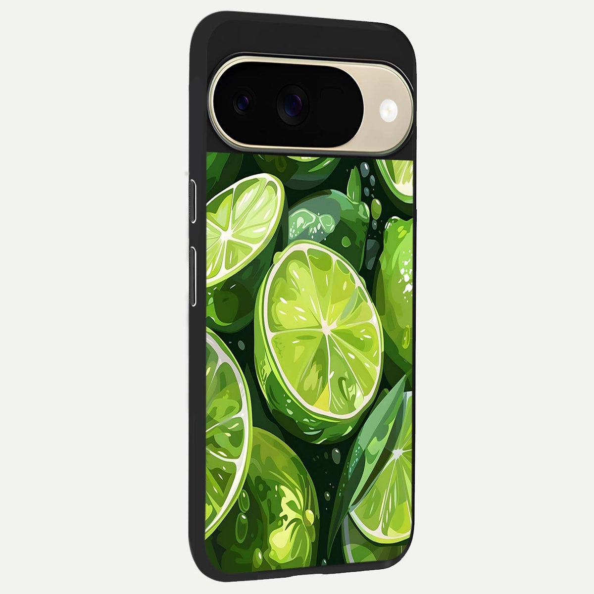  Green Kawasaki back cover For Google Pixel 9 slim fit glass case with vibrant aesthetic design