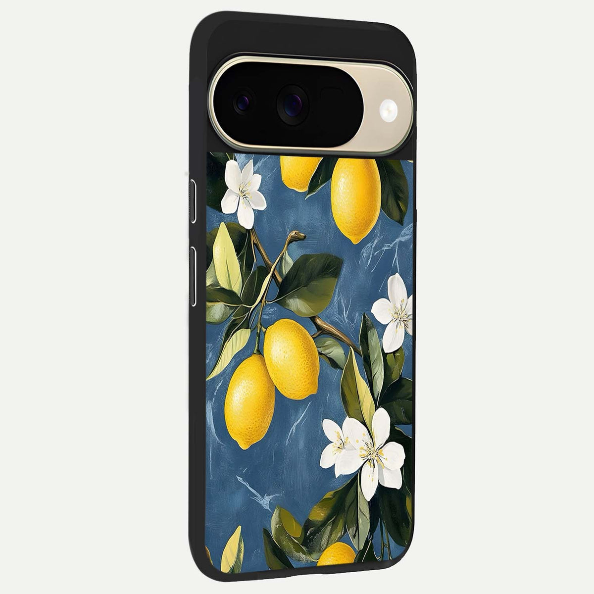  Lemon Dream Garden back cover For Google Pixel 9 slim fit glass case with vibrant aesthetic design