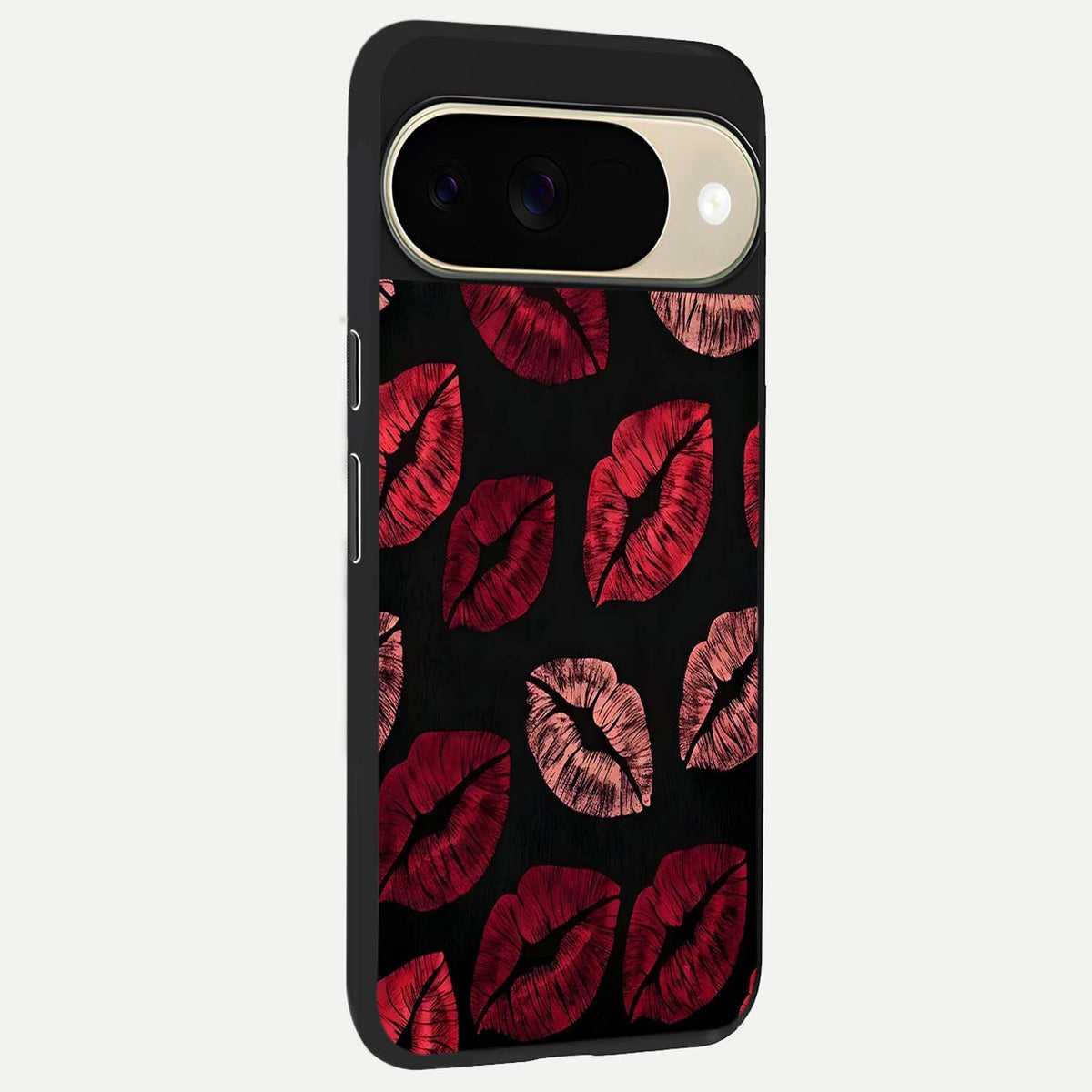  Midnight Kiss Love back cover For Google Pixel 9 slim fit glass case with vibrant aesthetic design