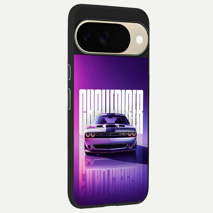  Midnight Muscle Ride back cover For Google Pixel 9 slim fit glass case with vibrant aesthetic design
