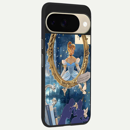  Midnight Queen back cover For Google Pixel 9 slim fit glass case with vibrant aesthetic design