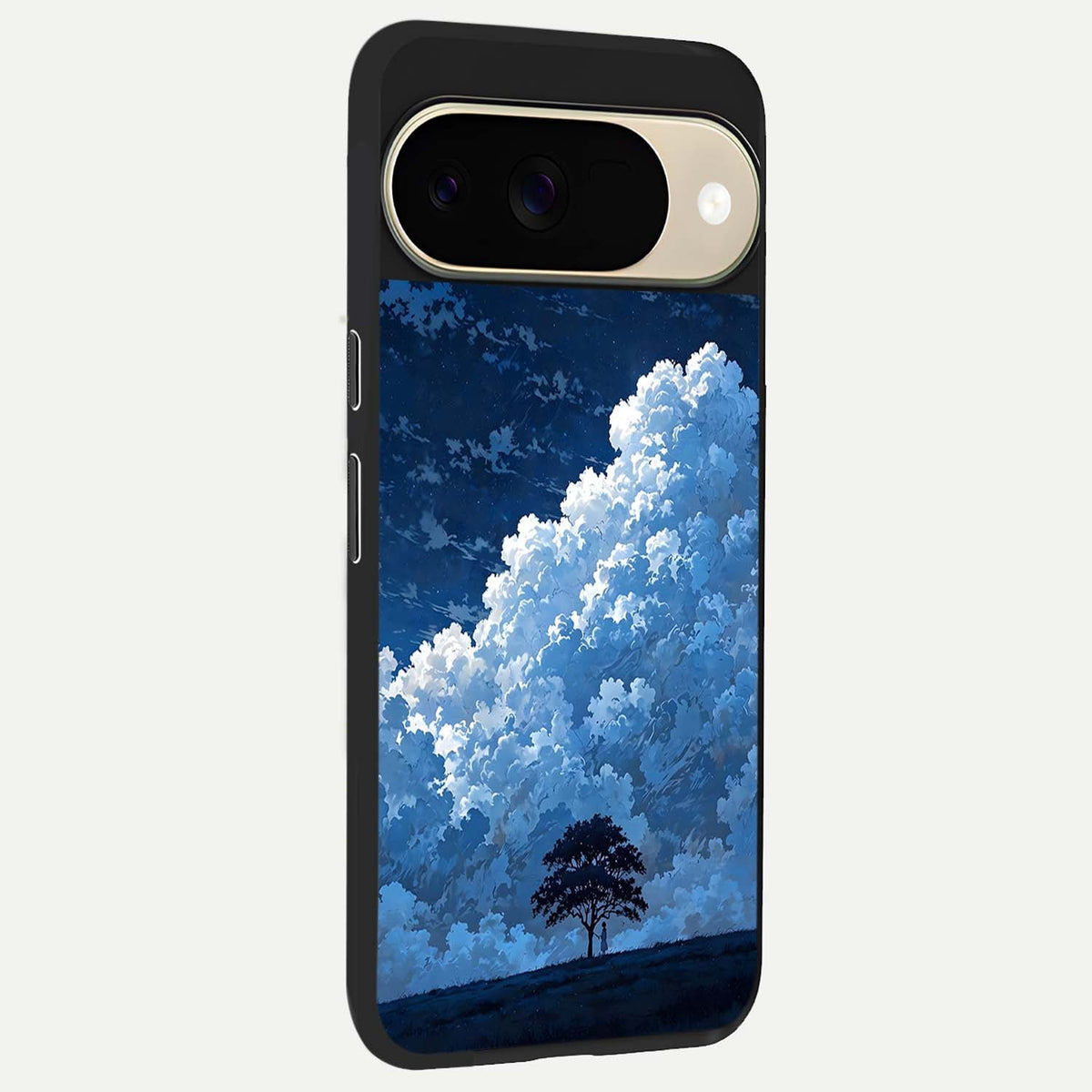  Midnight Sky Serenity back cover For Google Pixel 9 slim fit glass case with vibrant aesthetic design