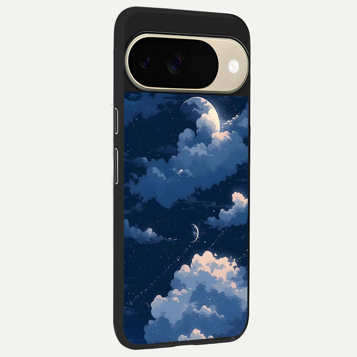  Moon Dream Haze back cover For Google Pixel 9 slim fit glass case with vibrant aesthetic design