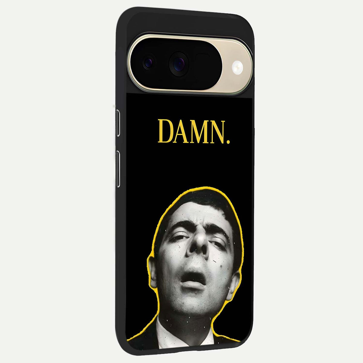  Mr Bean Damn back cover For Google Pixel 9 slim fit glass case with vibrant aesthetic design