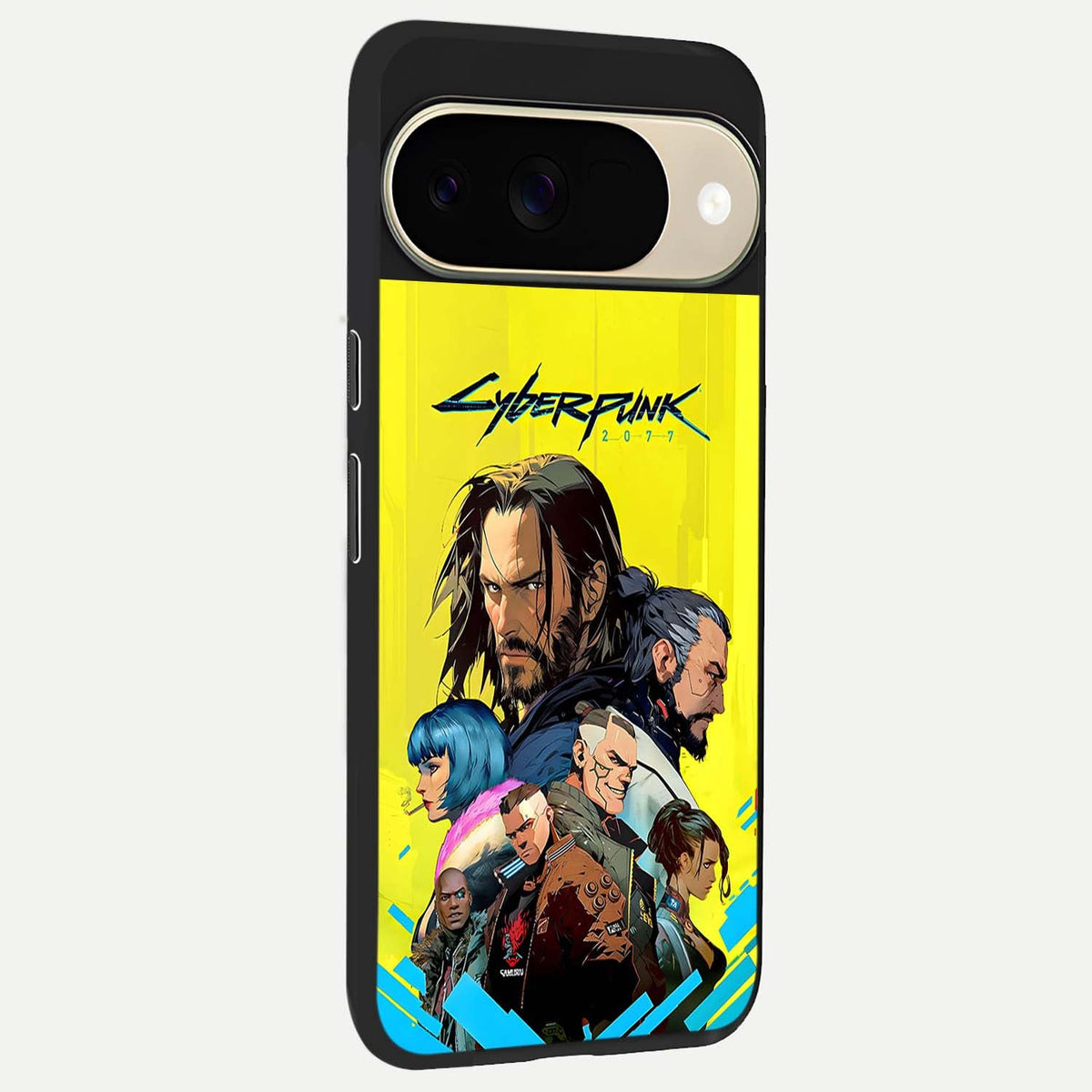  Neon Rebel Genesis back cover For Google Pixel 9 slim fit glass case with vibrant aesthetic design
