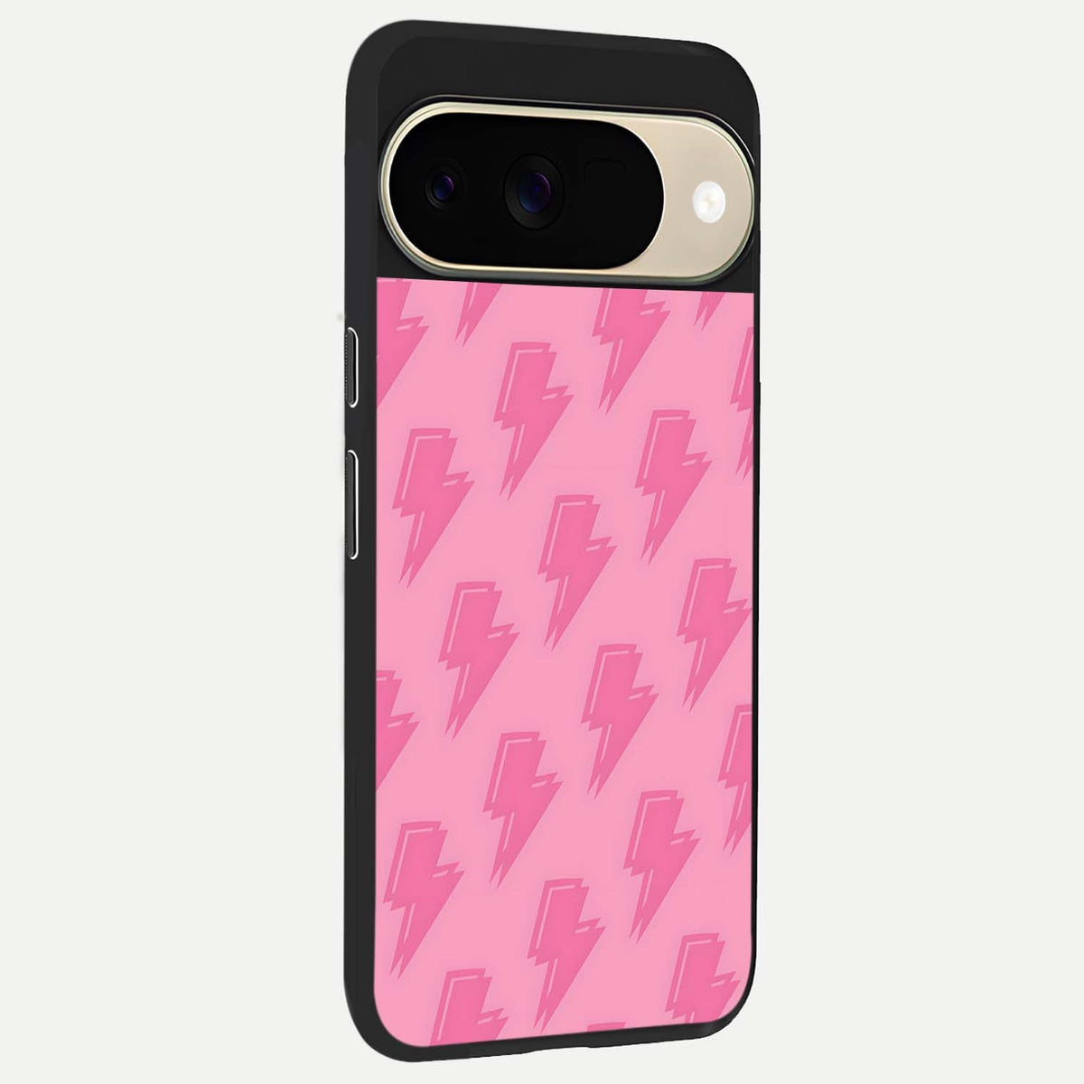  Pink Moo Magic back cover For Google Pixel 9 slim fit glass case with vibrant aesthetic design