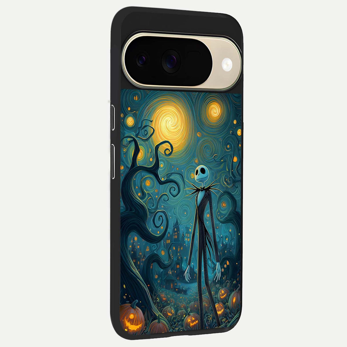  Pumpkin Moonlight Tale back cover For Google Pixel 9 slim fit glass case with vibrant aesthetic design