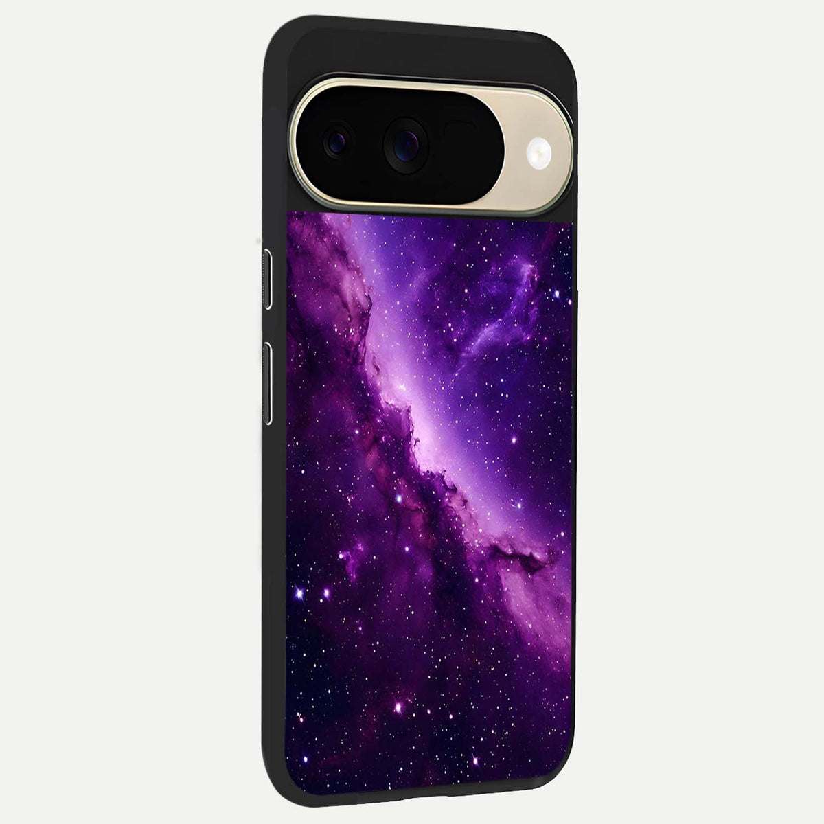 Purple Shade Sky back cover For Google Pixel 9 slim fit glass case with vibrant aesthetic design