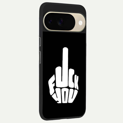  Rebel Mode On back cover For Google Pixel 9 slim fit glass case with vibrant aesthetic design