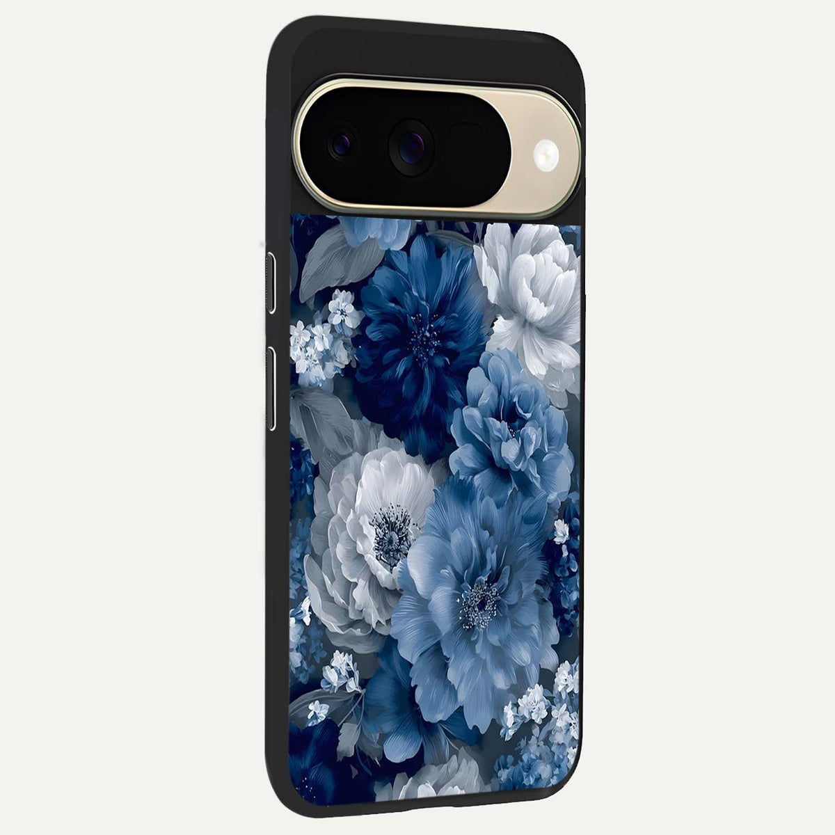  Royal Bloom Garden back cover For Google Pixel 9 slim fit glass case with vibrant aesthetic design