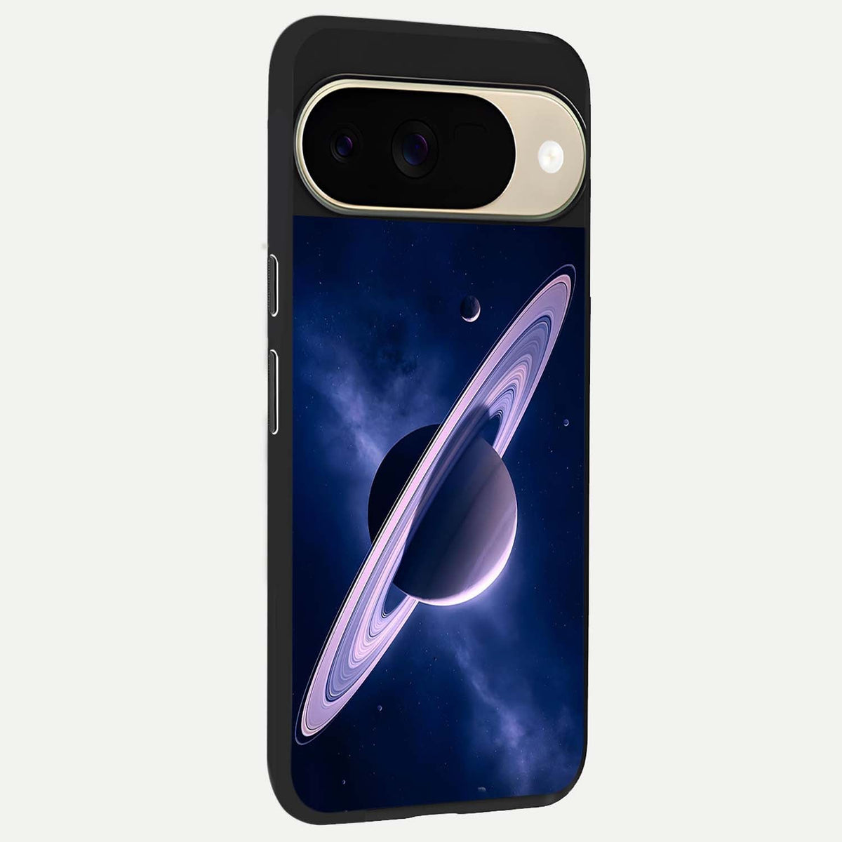  Saturn Ring Mystique back cover For Google Pixel 9 slim fit glass case with vibrant aesthetic design
