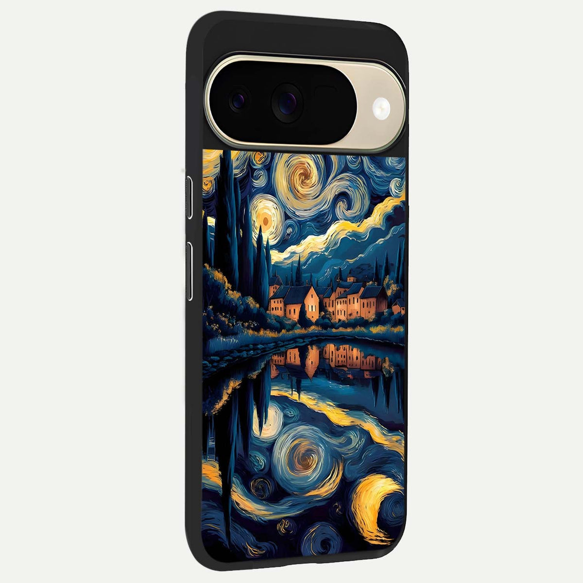  Starry Sky Serenity back cover For Google Pixel 9 slim fit glass case with vibrant aesthetic design