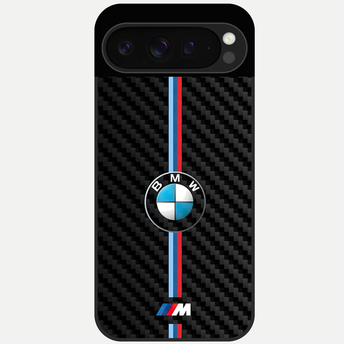  BMW Pattern Glass Case For Google Pixel 9 Pro back cover – full design glossy printed glass finish