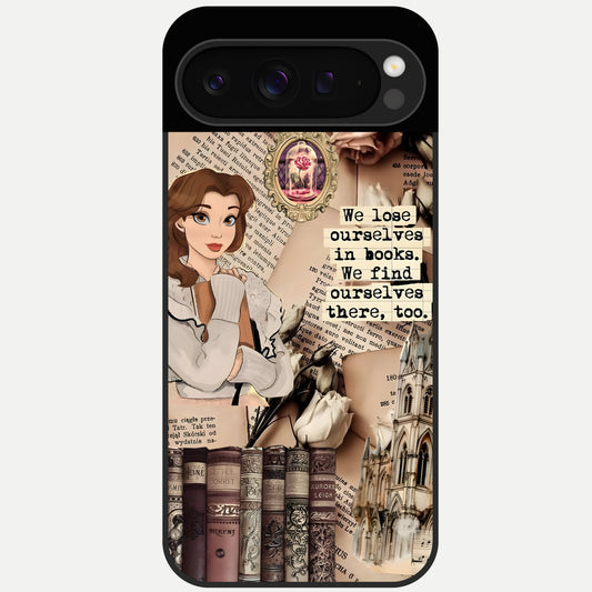  Bookish Dream World Glass Case For Google Pixel 9 Pro back cover – full design glossy printed glass finish