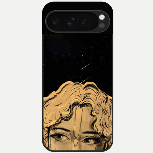  Celestial Gods Plan Glass Case For Google Pixel 9 Pro back cover – full design glossy printed glass finish