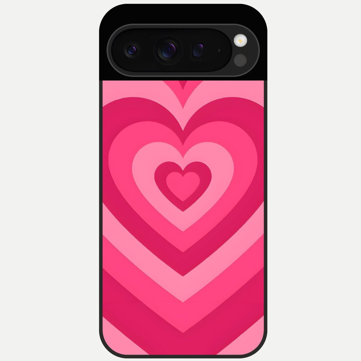  Layered Love Hearts Glass Case For Google Pixel 9 Pro back cover – full design glossy printed glass finish