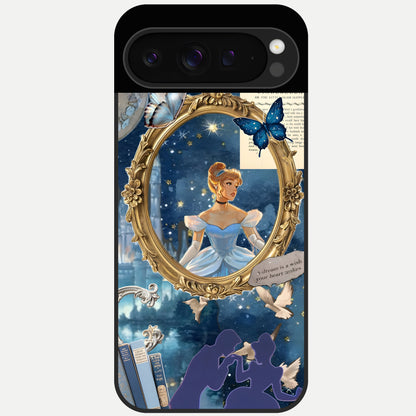  Midnight Queen Glass Case For Google Pixel 9 Pro back cover – full design glossy printed glass finish