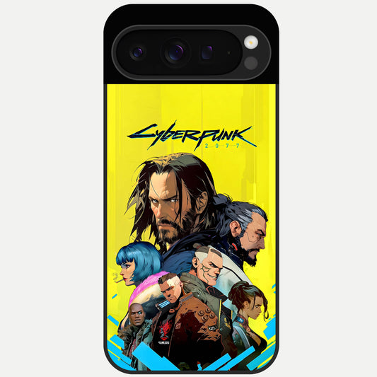  Neon Rebel Genesis Glass Case For Google Pixel 9 Pro back cover – full design glossy printed glass finish