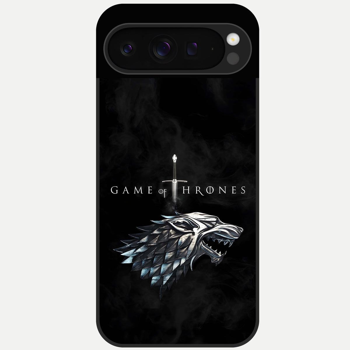 Throne Wolf Legacy Glass Case For Google Pixel 9 Pro back cover – full design glossy printed glass finish