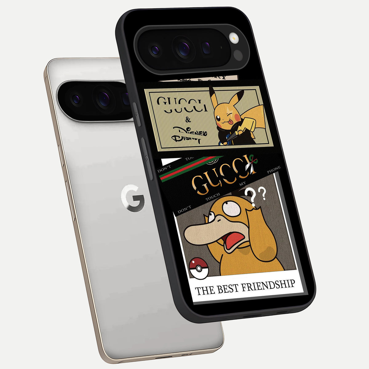  Cartoon Brand Play Mashup phone case For Google Pixel 9 Pro showing premium glass back cover with detailed artwork
