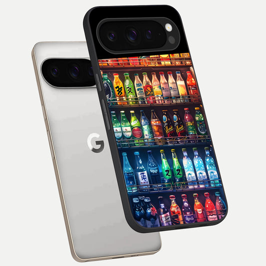  Colorfull Tree phone case For Google Pixel 9 Pro showing premium glass back cover with detailed artwork