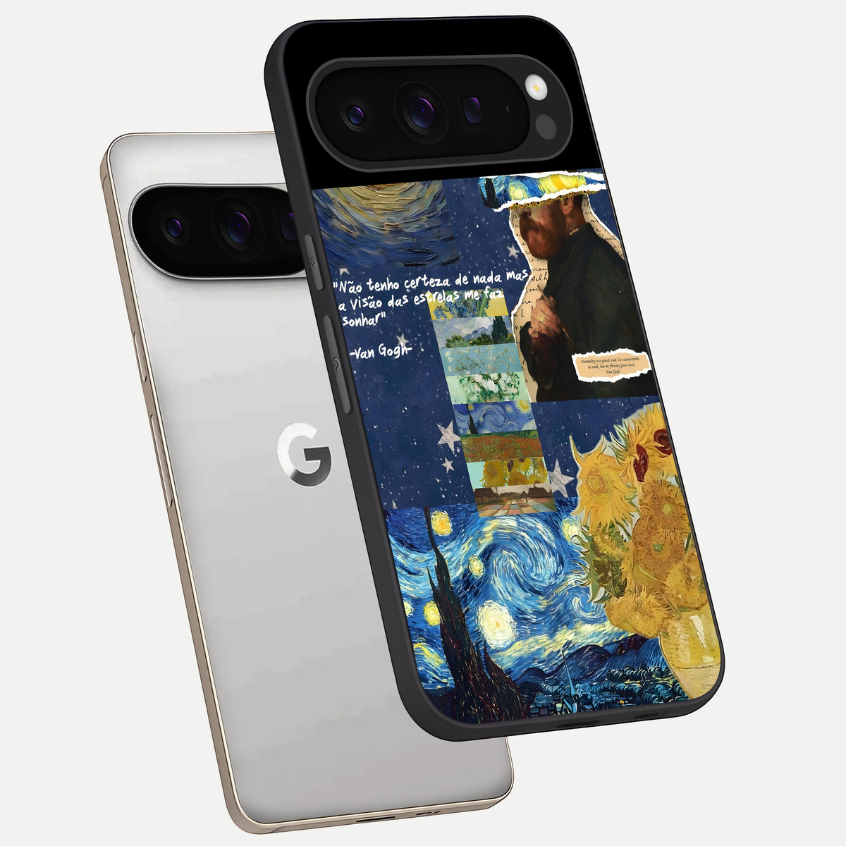  Starry Dream Vision phone case For Google Pixel 9 Pro showing premium glass back cover with detailed artwork