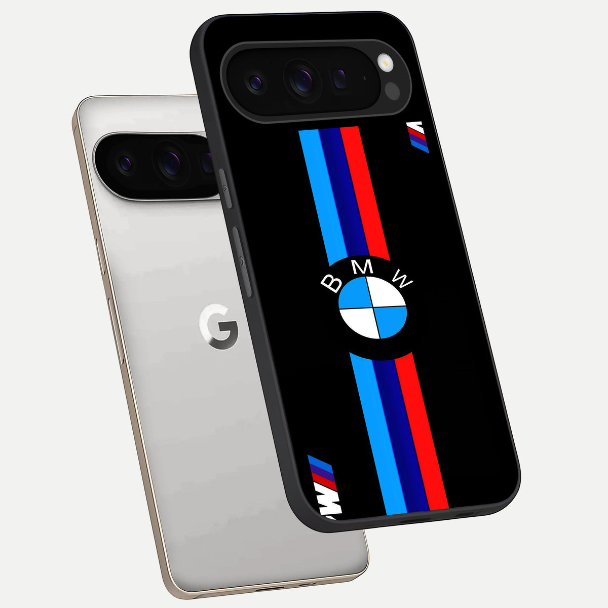  Turbo BMW Beast phone case For Google Pixel 9 Pro showing premium glass back cover with detailed artwork