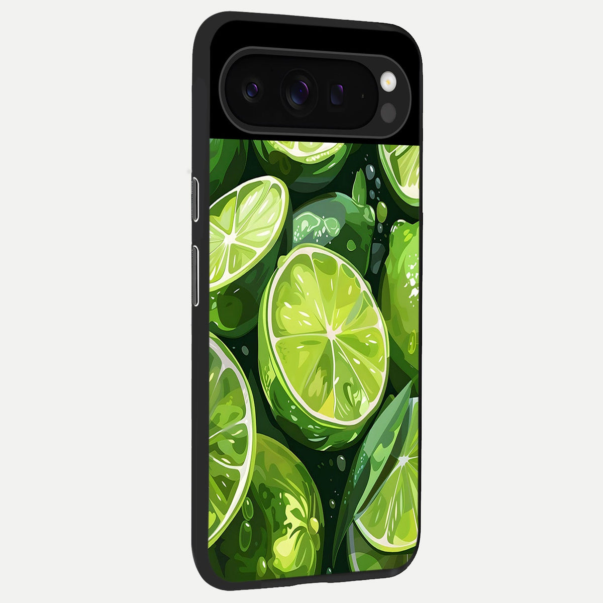  Green Kawasaki back cover For Google Pixel 9 Pro slim fit glass case with vibrant aesthetic design