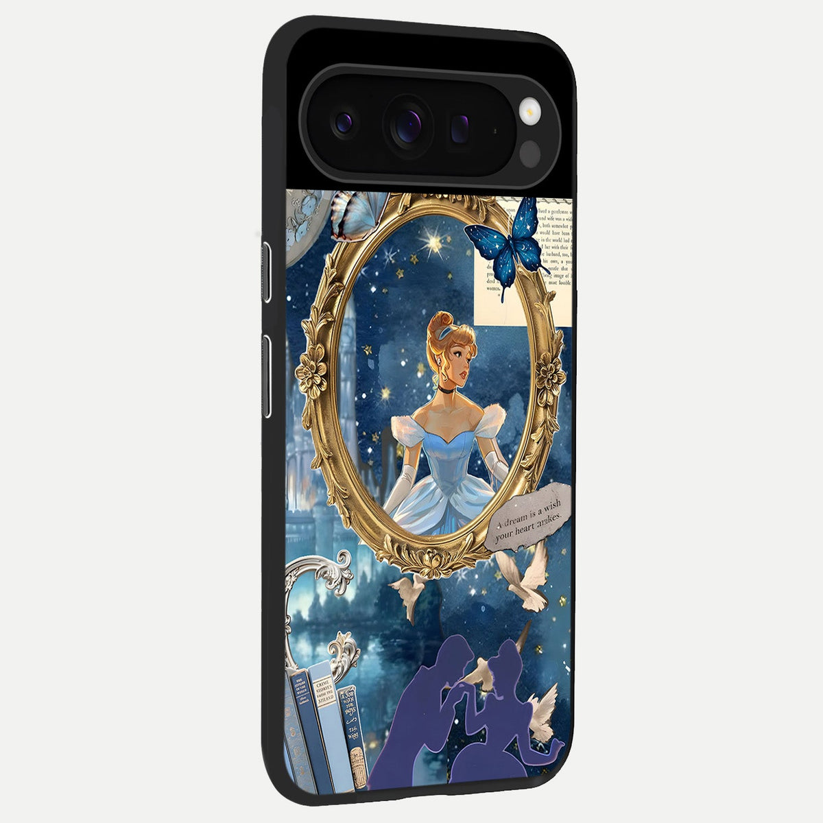 Midnight Queen back cover For Google Pixel 9 Pro slim fit glass case with vibrant aesthetic design