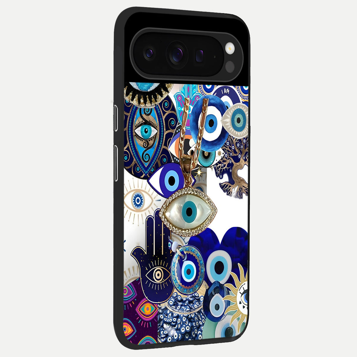  Mystic Charm Eye back cover For Google Pixel 9 Pro slim fit glass case with vibrant aesthetic design