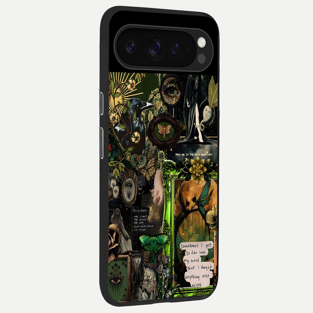  Mystic Woods Secret back cover For Google Pixel 9 Pro slim fit glass case with vibrant aesthetic design