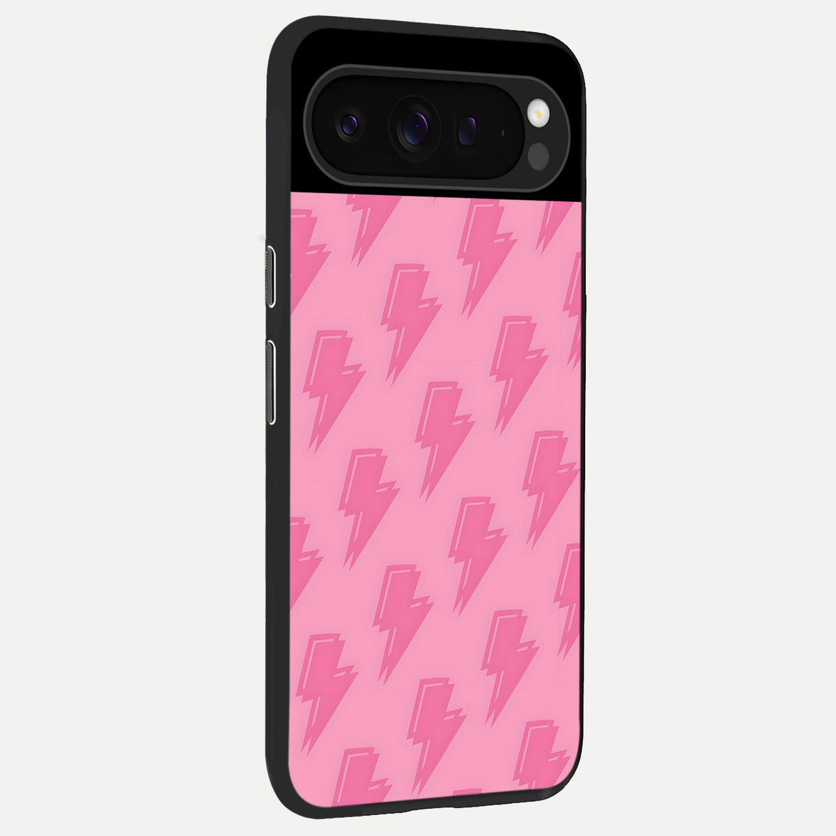  Pink Moo Magic back cover For Google Pixel 9 Pro slim fit glass case with vibrant aesthetic design