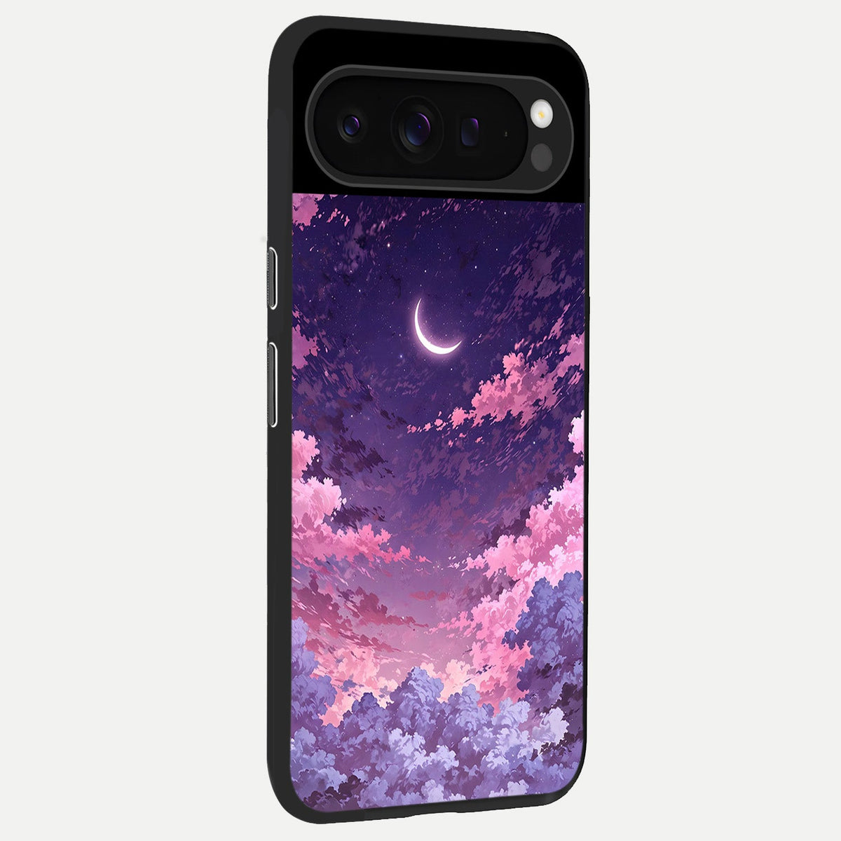  Sky Drift Clouds back cover For Google Pixel 9 Pro slim fit glass case with vibrant aesthetic design