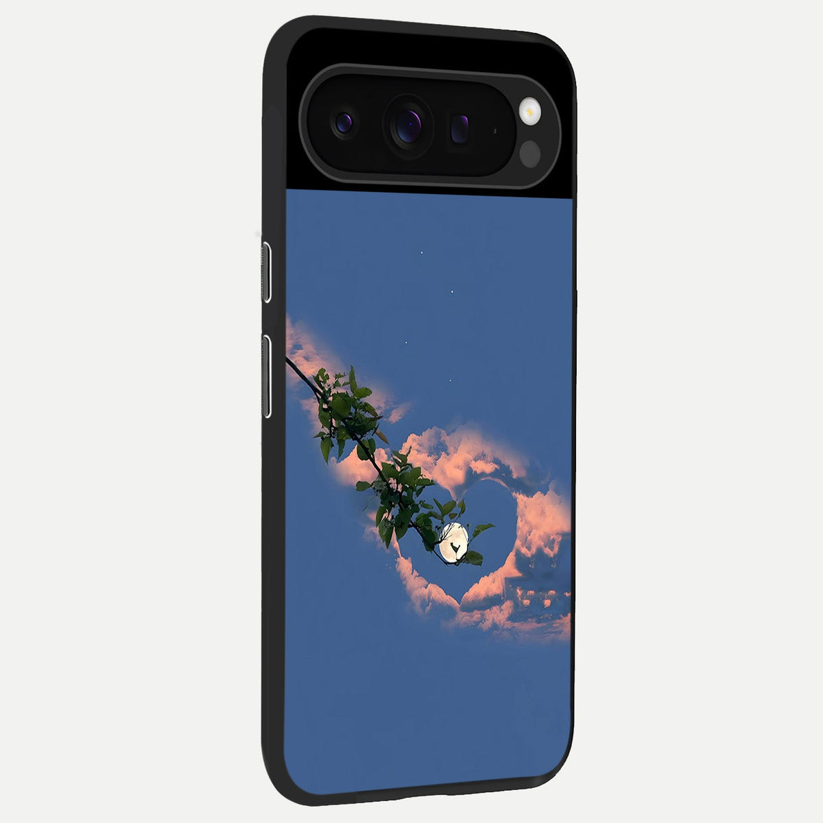  Sky Under Tree back cover For Google Pixel 9 Pro slim fit glass case with vibrant aesthetic design