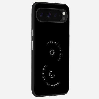  Sunflower Cat Art back cover For Google Pixel 9 Pro slim fit glass case with vibrant aesthetic design