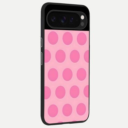  Sweet Dot Dreams back cover For Google Pixel 9 Pro slim fit glass case with vibrant aesthetic design