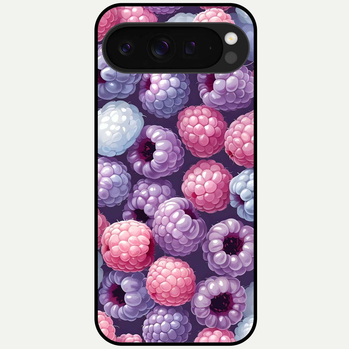  Berry Candy Pop Glass Case For Google Pixel 9 Pro XL back cover – full design glossy printed glass finish