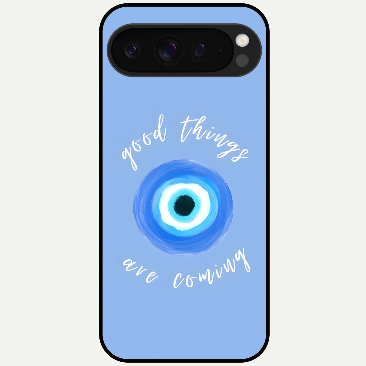  Bright Future Ahead Glass Case For Google Pixel 9 Pro XL back cover – full design glossy printed glass finish