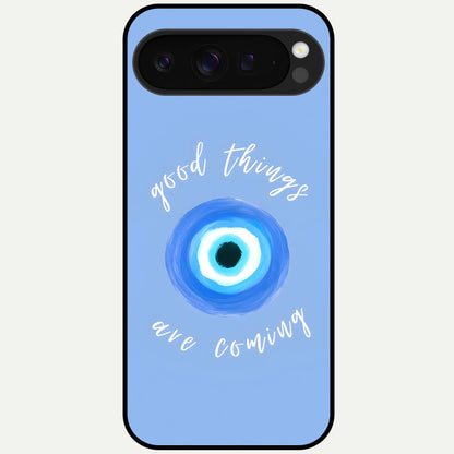  Bright Future Ahead Glass Case For Google Pixel 9 Pro XL back cover – full design glossy printed glass finish