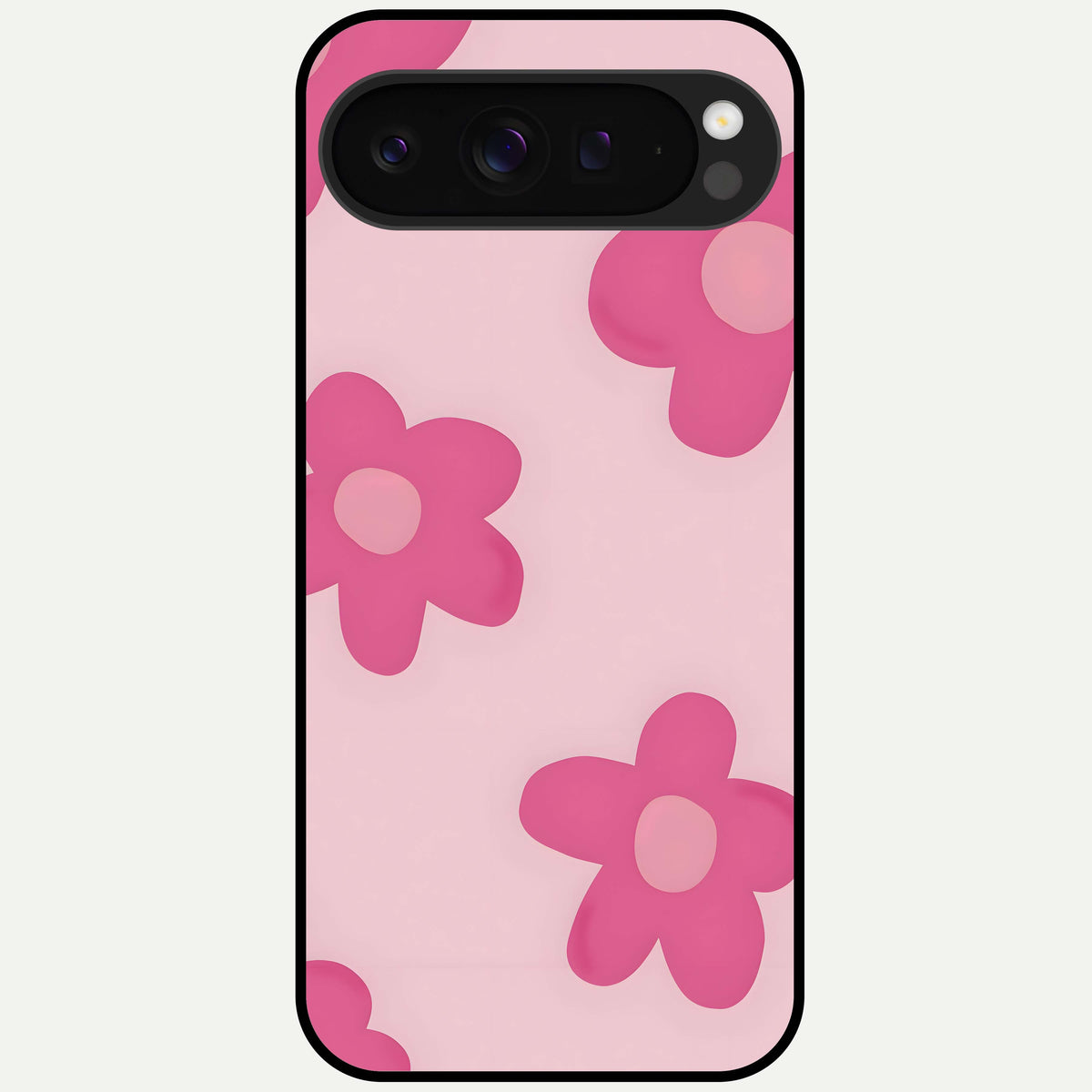  Candy Bloom Dreams Glass Case For Google Pixel 9 Pro XL back cover – full design glossy printed glass finish