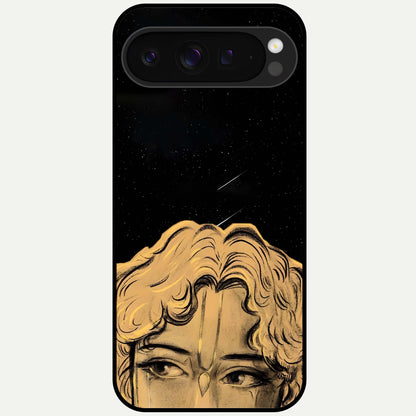  Celestial Gods Plan Glass Case For Google Pixel 9 Pro XL back cover – full design glossy printed glass finish