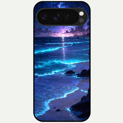  Classic Damn Look Glass Case For Google Pixel 9 Pro XL back cover – full design glossy printed glass finish