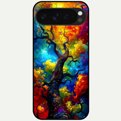  Colorful Soda Bottles Glass Case For Google Pixel 9 Pro XL back cover – full design glossy printed glass finish