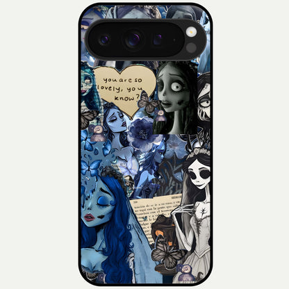  Corpse Bride Posters Glass Case For Google Pixel 9 Pro XL back cover – full design glossy printed glass finish
