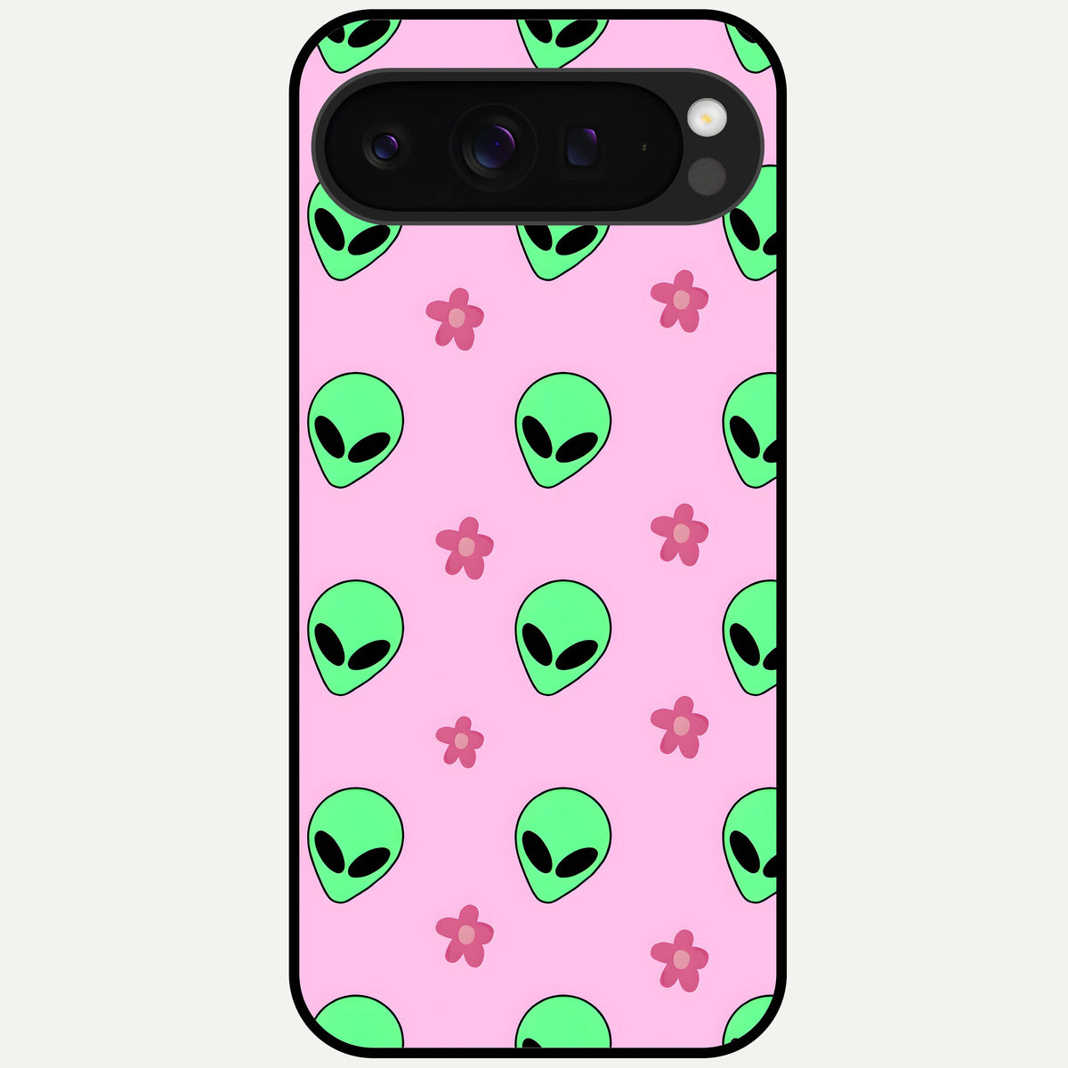  Cosmic Cute Crush Glass Case For Google Pixel 9 Pro XL back cover – full design glossy printed glass finish