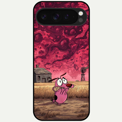  Courage Under Sky Glass Case For Google Pixel 9 Pro XL back cover – full design glossy printed glass finish