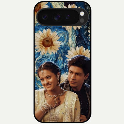  Eternal Love Story Glass Case For Google Pixel 9 Pro XL back cover – full design glossy printed glass finish